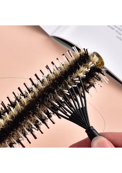 1/2 Adet Ahşap Plastik Tarak Temizleyici Narin Temizlik Çıkarılabilir Saç Fırçası Tarak Temizleyici Alet Kolu Gömülü Aracı (Yurt Dışından) indirimleri