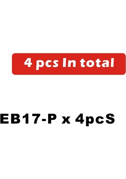 4/7 Adet Yeni Stil EB17 Yedek Fırça Başlıkları/nozullar Oral B Elektrikli Diş Fırçası Gelişmiş Güç/pro Sağlık/3d Excel Hassas (Yurt Dışından)