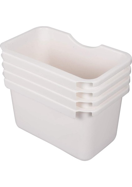 Yapı Taşı Masası Için 4 Adet Saklama Kutuları Saklama Kapları Bloklara Uygun El Sanatları Masası (Yurt Dışından) fırsatları