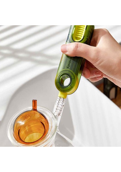 Çok Fonksiyonlu Temizleme Fırçası Dönebilen Bardak Ağız Temizleme Fırçası Şişeleri Ağız Oluk Fırça Bardak Ev Temizlik Araçları (Yurt Dışından) fırsatları