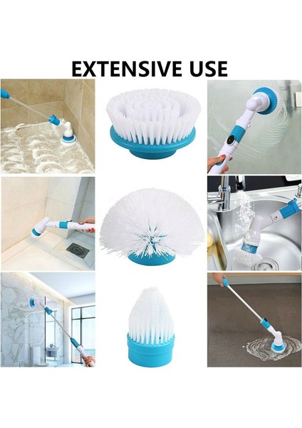 Adet Elektrikli Temizleme Fırçası Başlıkları Fayans Banyo Çok Amaçlı (Yurt Dışından)