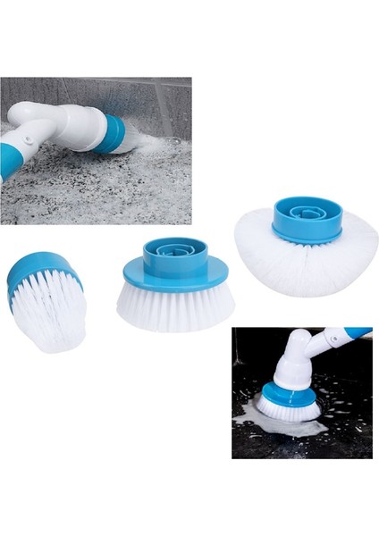 Adet Elektrikli Temizleme Fırçası Başlıkları Fayans Banyo Çok Amaçlı (Yurt Dışından)