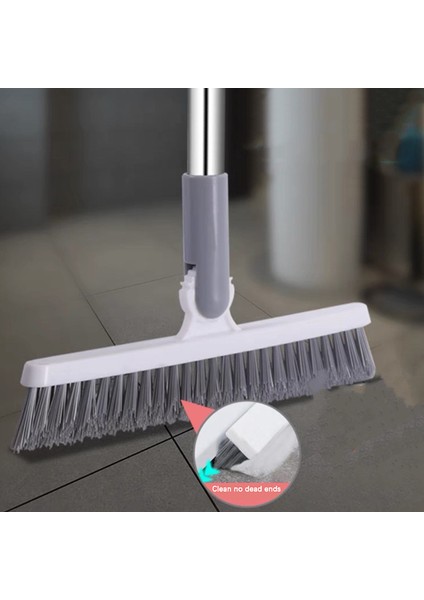 Dönen Banyo Mutfak Zemini Aralık Temizleme Fırçası Uzun Saplı Sert Süpürge (Yurt Dışından) fiyatları