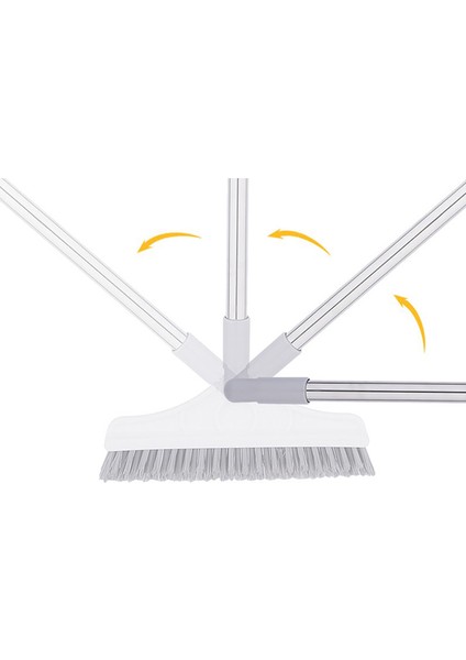 Dönen Banyo Mutfak Zemini Aralık Temizleme Fırçası Uzun Saplı Sert Süpürge (Yurt Dışından) fırsatları