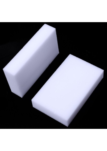 70 Adet Beyaz Mutfak Bulaşık Süngeri Blok, Temizlik Sihirli Sünger Blok 10X6CMX2CM (Yurt Dışından)