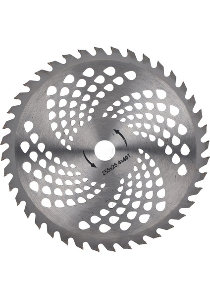 Çim Düzeltici Testere Bıçağı, Çalı Kesici Kesme Diskleri 40T Yüksek Hız Çelik 1.4mm Kalınlık Çimler Için Bahçe Için Yedek (Yurt Dışından) fırsatları