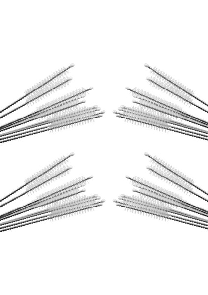 100 Adet Naylon Saman Temizleyiciler Temizleme Fırçası Içme Borusu Temizleyicileri Paslanmaz Çelik Cam (Yurt Dışından) modelleri