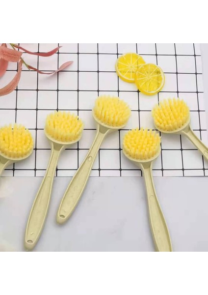 [sıcak] 1 Pot Fırça Bulaşık Yıkama Fırçası Yağsız Uzun Saplı Temizleme Fırçası Mutfak Bulaşık Yıkama Tencere ve Tava Fırçası Mutfak Temizleme Fırçası (Yurt Dışından) fiyatları