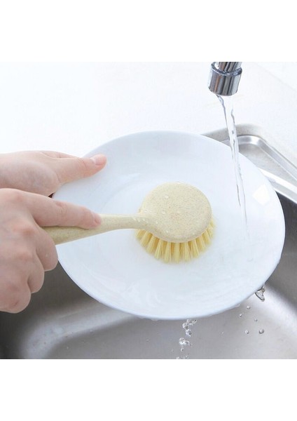 [sıcak] 1 Pot Fırça Bulaşık Yıkama Fırçası Yağsız Uzun Saplı Temizleme Fırçası Mutfak Bulaşık Yıkama Tencere ve Tava Fırçası Mutfak Temizleme Fırçası (Yurt Dışından) indirimleri