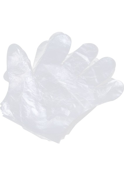 Esnek Pe Tek Kullanımlık Eldiven Şeffaf 100 Adet Şeffaf (Yurt Dışından) fiyatları