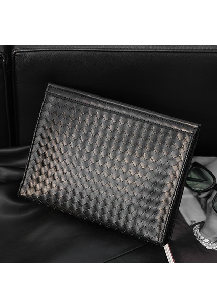 Tidog Yüksek Kaliteli Erkek El Çantasına Sahip Yeni El Dokuması Zarf Çantası (Yurt Dışından) fiyatları