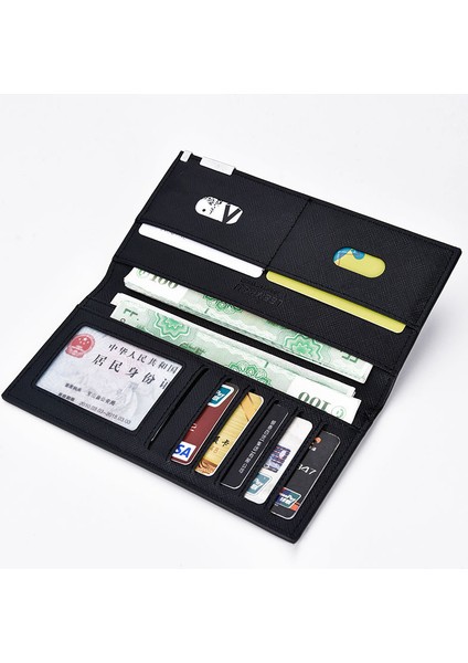 Fabrika Doğrudan Tedarik Yaratıcı Yeni Erkek Cüzdan Uzun Kore Versiyonu Yumuşak Deri Çapraz Desen Ince Cüzdan Cüzdan Erkekler (Yurt Dışından) modelleri