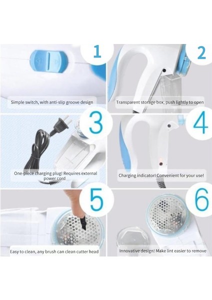 Lint Sökücü Elektrikli Giysi Tüylenme Hapları Tıraş Makinesi Süper Güç Saç Topu Düzeltici Takılı Tıraş Makinesi Giysi Topu Sökücü (Yurt Dışından) fiyatları