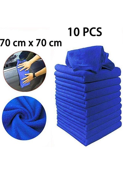 10 Adet Mikrofiber Araba Temizlik Havlusu Otomobil Motosiklet Yıkama Cam Ev Temizlik Küçük Havlu (Yurt Dışından) fiyatları