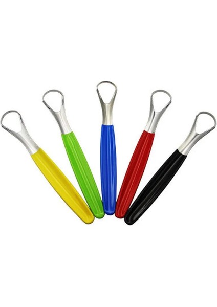 Paslanmaz Çelik Dil Kazıyıcı Temizleyici Metal Sıyırmalar Yeniden Kullanılabilir ve Çevre Dostu Dil Fırçası Taze Nefes Kazıyıcı (Yurt Dışından) modelleri