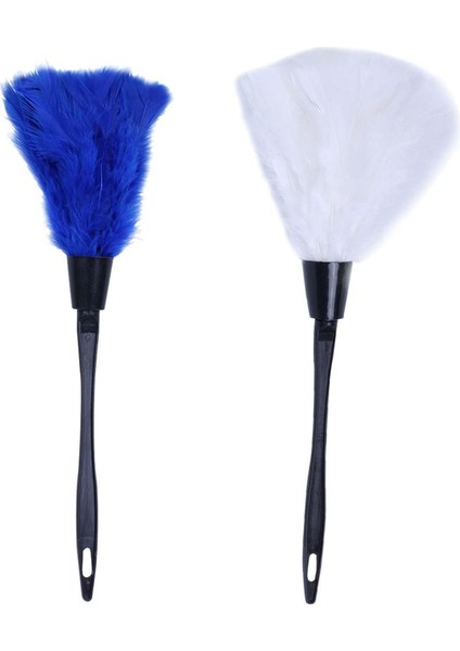 Adet Moda Türkiye Tüy Silgi Siyah Plastik Saplı Temizleme ARACI35CM (Mavi ve Beyaz) (Yurt Dışından)