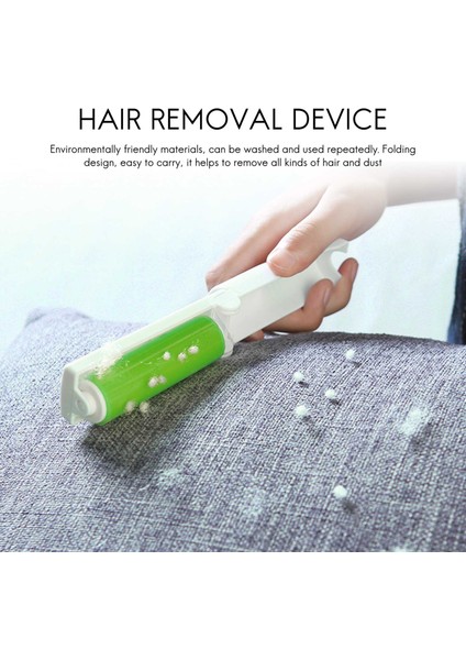 Adet Katlanır Yıkanabilir Yeniden Kullanılabilir Saç Yapışkan Rulo Fırça Ev Yeşili (Yurt Dışından) modelleri