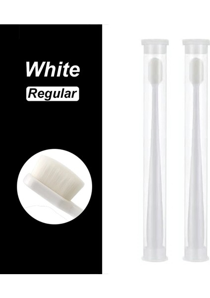 Adet Draagbare Ultra-Fijne Tandenborstel Miljoen Haren Mikro Yumuşak Fiber Nano Tanden Borstel Met Doos Ağız Bakımı Diepe Schoonmaakproducten (Yurt Dışından) fiyatları