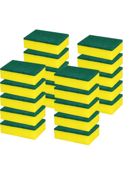 Srıwen Ağır Hizmet Çok Kullanımlı Temizlik Süngerleri Ovmak Çizilmez Sünger Ovma Bulaşık Süngerleri Mutfaklar, Banyo, Araba ve Kokusuz Için Kullanın - 20 Paket (Yurt Dışından) modelleri