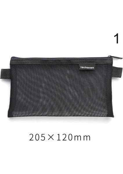 Şeffaf Mesh Öğrenci Taşınabilir Kalem Kutusu L Kapasiteli Fermuarlı Evrak Çantası (Yurt Dışından) fırsatları