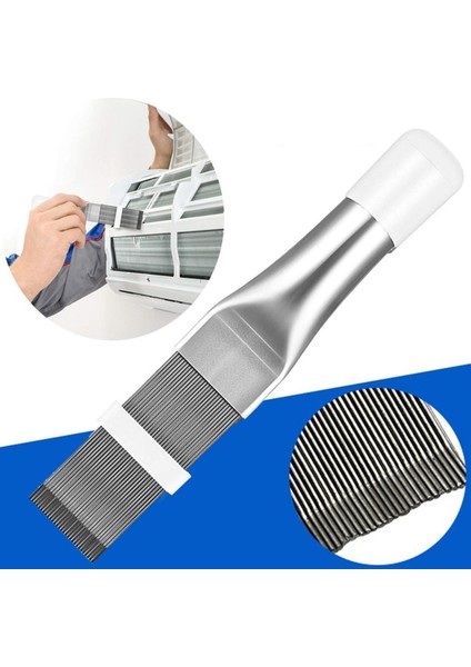 Klima Fin Temizleme Tarağı Paslanmaz Çelik Fin Düzleştirici Fırça Klima Temizleme Aracı Temizlik Malzemeleri 1 Adet (Yurt Dışından) modelleri