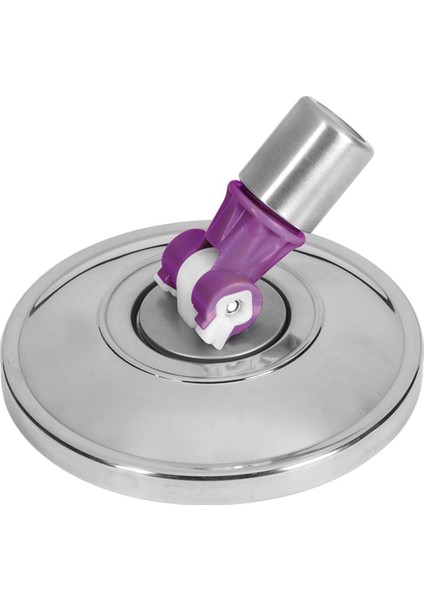 Eıtgzwas Paspas Kafası Döner Paslanmaz Çelik Ev Zemin Paspası Kafası Değiştirme Otomatik Paspas Kafası Spin Temizleme Ev Aletleri (Yurt Dışından)