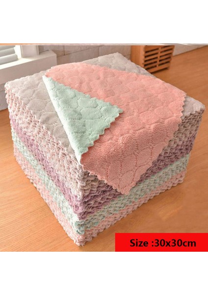 [weja]mikro Fiber Temizlik Bezi Paçavra Su Emme Yapışmaz Yağ Yıkama Mutfak Havlusu Ev Aletleri Temizleme Silme Araçları (Yurt Dışından) fiyatları