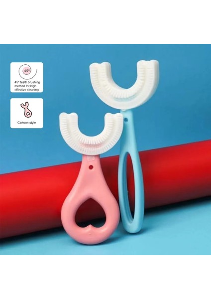 Silikon Manuel U Şekli Beyazlatma Temizleme Bebek Diş Fırçası Çocuklar Için Diş Fırçası Masajı Bükülebilir Fırça Yaş 2-12 Çocuk (Yurt Dışından) fiyatları