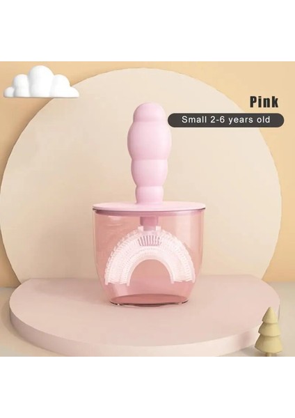 Bebek Diş Fırçası Çocuk Çocuklar U Şekli Diş Fırçası Erkek Kız Silikon Diş Ağız Bakımı Temizleme Aracı Bebek Yenidoğan Diş Kaşıyıcınız Diş Fırçası (Yurt Dışından)