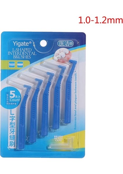 5/10 Adet Diş Arası Fırça Itme-Çekme Kürdan Temiz Diş Fırçaları Parantez Diş Aracı Ortodonti I-Şekilli Diş Fırçası 0.6-1.0mm (Yurt Dışından) fiyatları