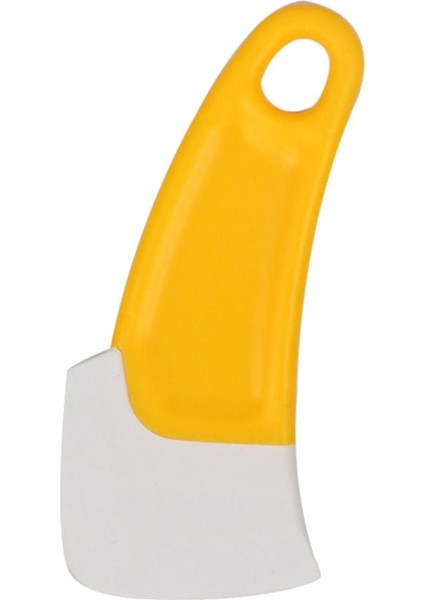 Ev Temizlik Spatula Gres Isıya Dayanıklı Temizlik Esnek Kalınlaşmış Kazıyıcı Tava Kazıyıcı Aracı Sarı (Yurt Dışından)
