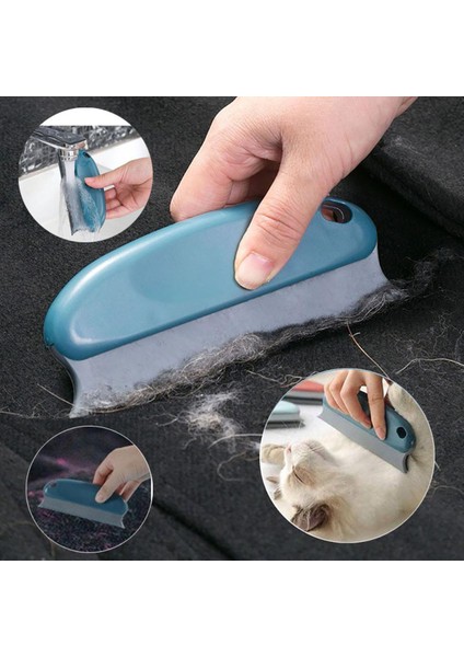 Giysi Saç Topu Temizleme Fırçası Pet Saç Çıkarıcı Pet Temizleme Fırçası Araçları Ev Toz Giderme Fırçası (Yurt Dışından)