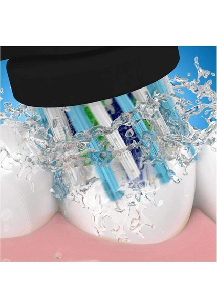 Oral-B 5'li Orijinal Yedek Siyah Diş Fırçası Başlıkları Yedek Paketi, Dişlerin Arasına Derinlemesine Girecek Şekilde Mükemmel Açılı (Yurt Dışından) modelleri