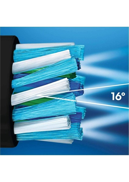 Oral-B 5'li Orijinal Yedek Siyah Diş Fırçası Başlıkları Yedek Paketi, Dişlerin Arasına Derinlemesine Girecek Şekilde Mükemmel Açılı (Yurt Dışından) indirimleri