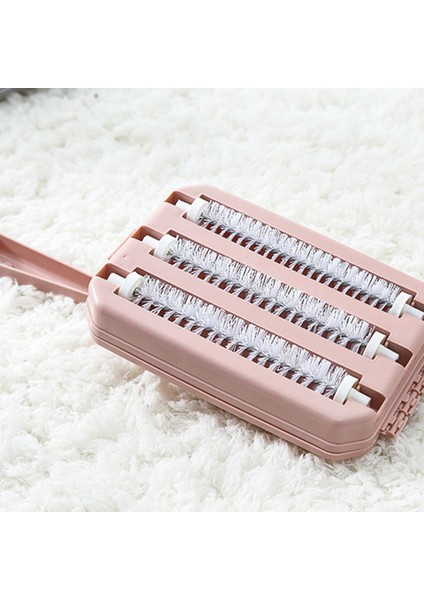 Vakumlu Elektrostatik Fırça-1 x Temizleme Fırçası-Pembe (Yurt Dışından)