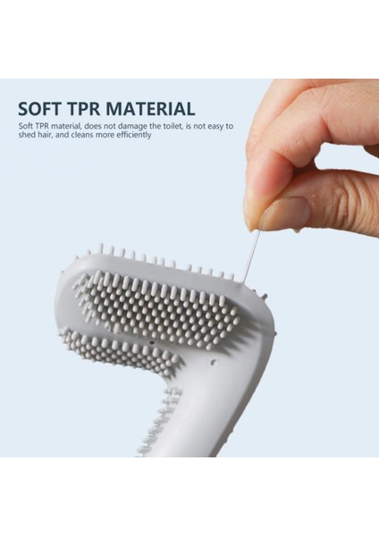 Silikon Tuvalet Fırçaları Banyo Uzun Saplı Tuvalet Temizleme Fırçası Golf Fırça Kafası Hiçbir Ölü Köşe Duvara Monte Tuvalet Fırçası (Yurt Dışından) fiyatları