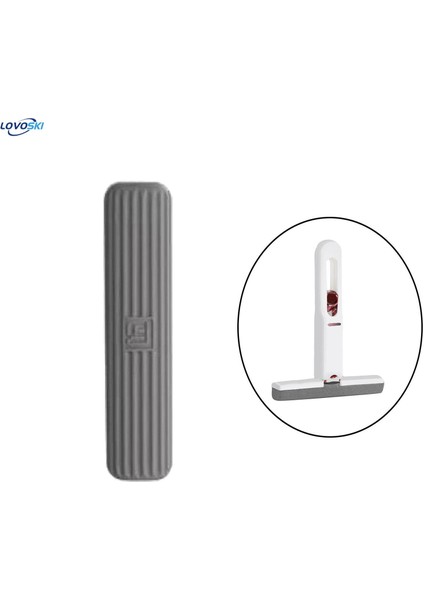 Mini Paspas Kafası Masaüstü Koyu Gri Temizleme Paspas Kafası Masa Masa Üstü Mini Paspas (Yurt Dışından)