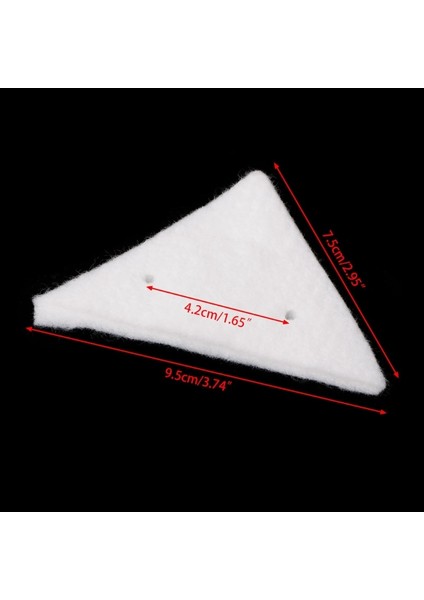 Adet F Üçgen Yedek Sünger F Manyetik Pencere Camı Temizleme Fırçası Aksesuarları (Yurt Dışından) fırsatları