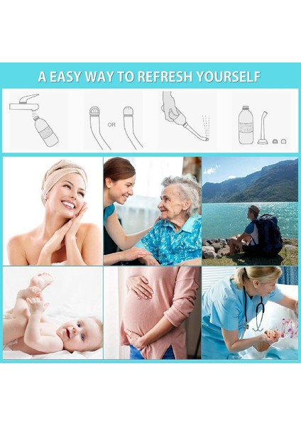 Yükseltilmiş 350 ml Taşınabilir Seyahat El Bide Püskürtücü Kişisel Temizleyici Hijyen Şişesi Sprey Yıkama Aracı Hamile Için (Yurt Dışından) fiyatları