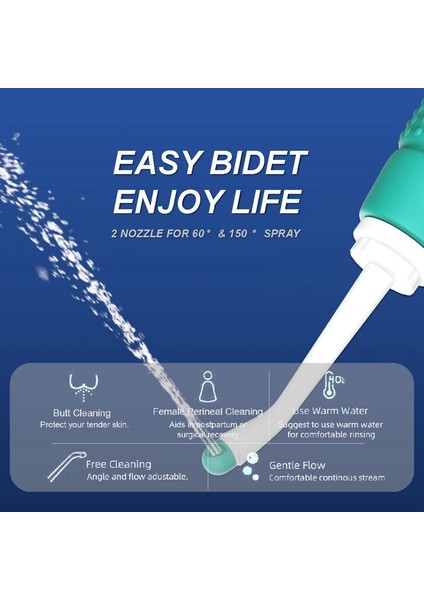 Yükseltilmiş 350 ml Taşınabilir Seyahat El Bide Püskürtücü Kişisel Temizleyici Hijyen Şişesi Sprey Yıkama Aracı Hamile Için (Yurt Dışından) fırsatları