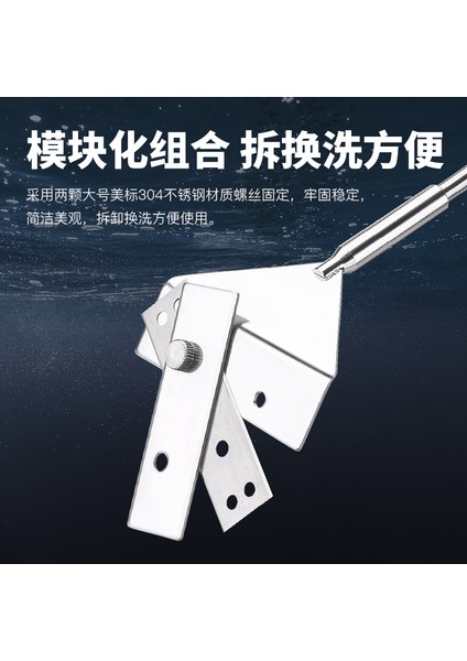 Akvaryum Balık Tankı Kazıma Yosun Bıçağı Cama Zarar Vermez Küçük Ölü Açı Yok Temizleme ve Temizleme Uzun Saplı Temizleme Artefakt Aracı (Yurt Dışından) fırsatları