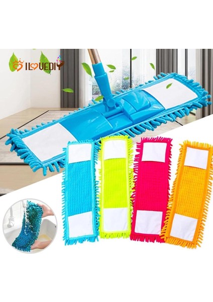 [şönil Düz Paspas Kafası Için Yedek Bez] [ev Tipi Toz Giderme Temizleme ve Yeniden Kullanılabilir Mikrofiber Paspas Yedek Kafası] [mikrofiber Temizleme Pedleri] (Yurt Dışından)