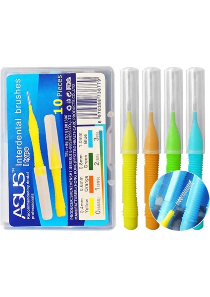 10 Stks/doos L Vorm Push-Pull Interdentale Borstel Ağız Bakımı Tanden Bleken Diş Kürdan Tand Orthodontische Tandenstoker Tandenborstel (Yurt Dışından) modelleri