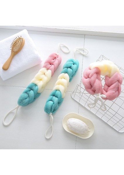 [weja]temizleme Vücut Fırçası Uzun Banyo Fırçaları Duş Topu Geri Fırça Ovma Havlu Banyo Malzemeleri Yıkama Araçları (Yurt Dışından) indirimleri