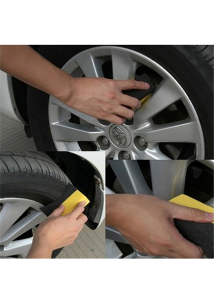 Lastik Göbeği Temizliği Için Özel Otomatik Tekerlekler Fırça Sünger Aletler Aplikatörü (Yurt Dışından)