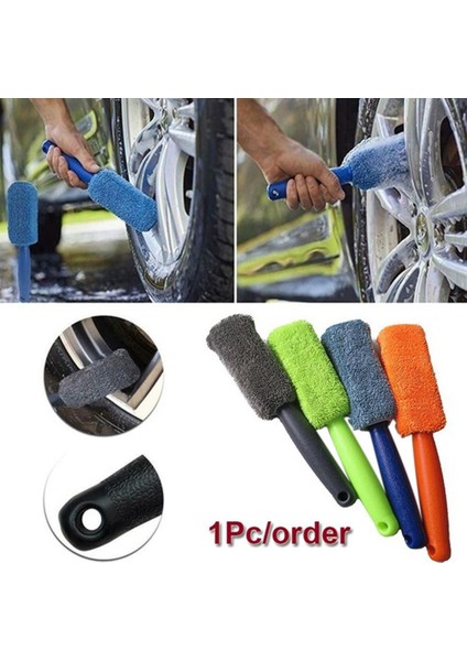 1 Adet Araba Yıkama Detaylandırma Temizleme Fırçası Boyutlu Uzun Saplı Mikrofiber Jant Fırçası Oto Bakım Aksesuarları (Yurt Dışından) fiyatları