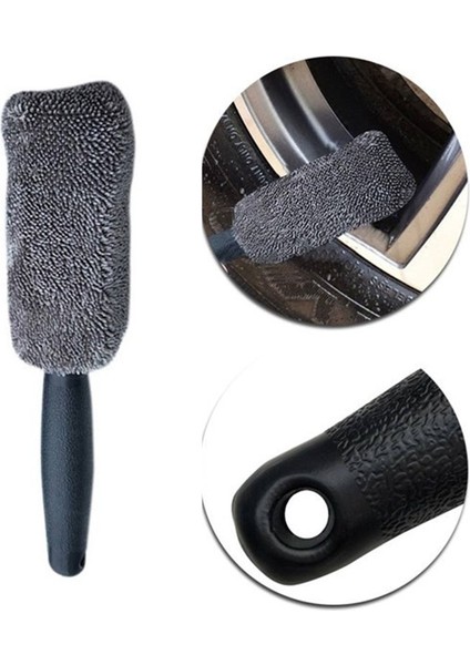 1 Adet Araba Yıkama Detaylandırma Temizleme Fırçası Boyutlu Uzun Saplı Mikrofiber Jant Fırçası Oto Bakım Aksesuarları (Yurt Dışından) indirimleri
