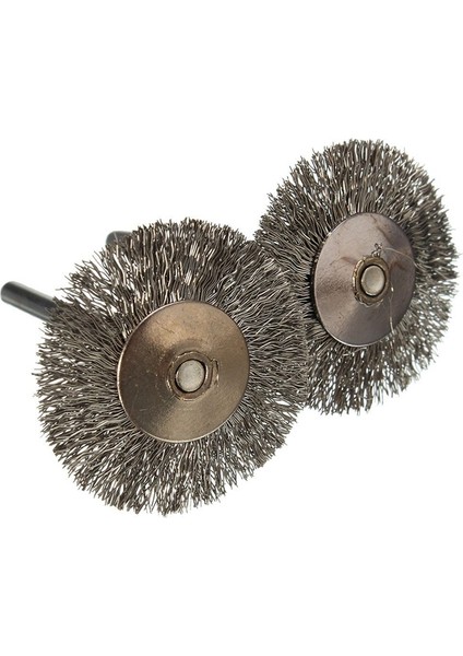 Nxfdsıoz 20 Adet Paslanmaz Çelik Tel Fırçalar Disk Fırça Yuvarlak Fırça 25MM Çap Dremel Için (Yurt Dışından) modelleri
