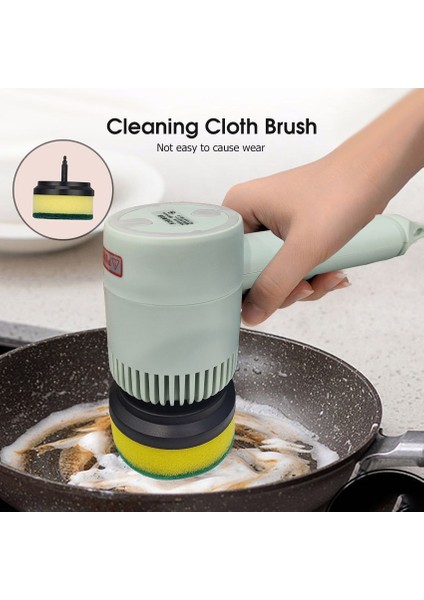 Iflashdeal Elektrikli Temizleme Fırçası Ev Temizleme Fırçası Elektrikli Kablosuz Temizleme Fırçası El Temizleme Fırçası Mutfak Banyo Için Çok Fonksiyonlu Temizleme Fırçası (Yurt Dışından) fiyatları