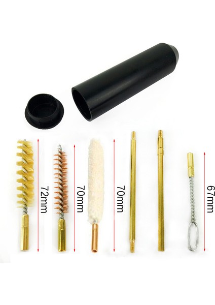 7 Adet Tabanca Temizleme Kiti El Tabancası Çubuk Fırça Tabancası Temizleme Araçları 22/45/357/9 mm (Yurt Dışından) modelleri
